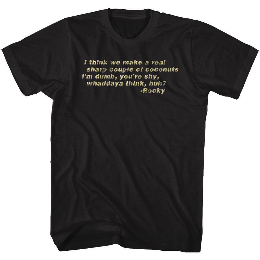 Rocky Sharp Couple Of Coconuts TShirt